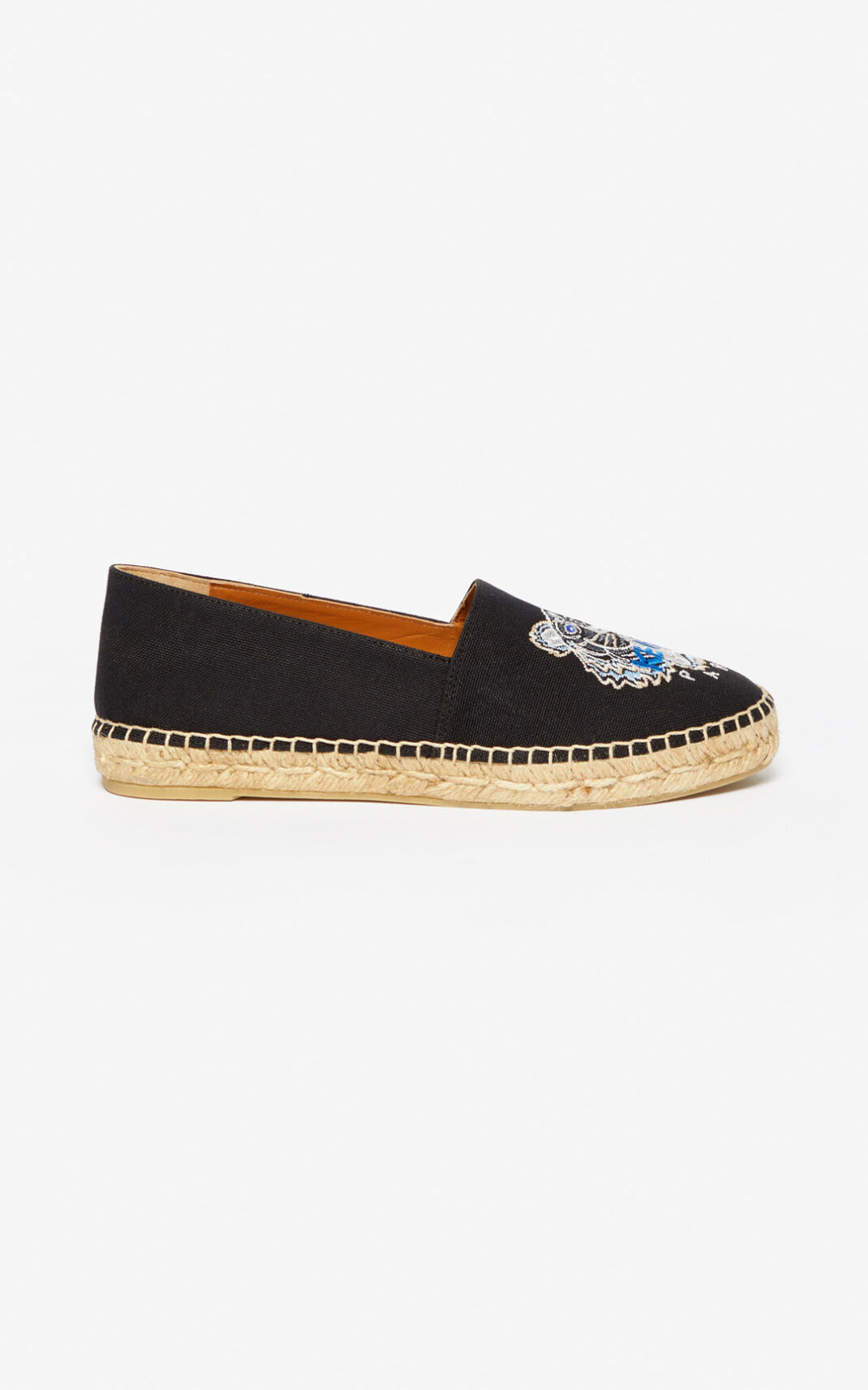 Espadrille Kenzo Femme Tiger Noir QHSVB-9451